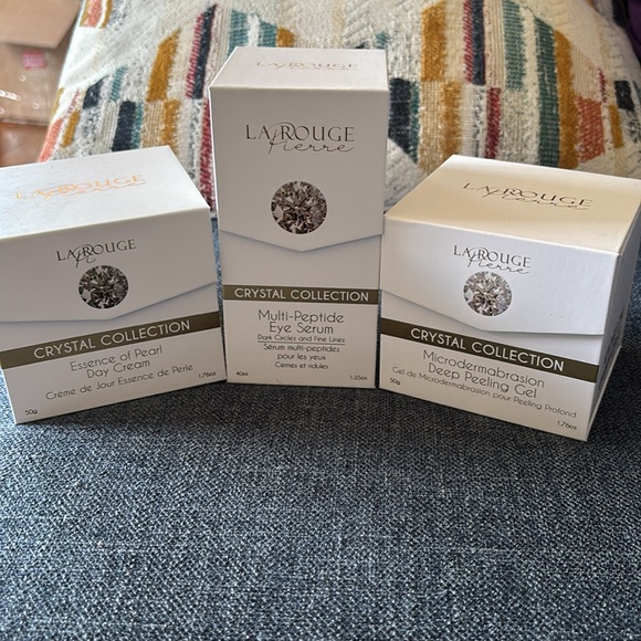 LePierr Crystal Collection TRIO Day Cream, Eye Serum & Deep Peeling Gel - Picture 6 of 12